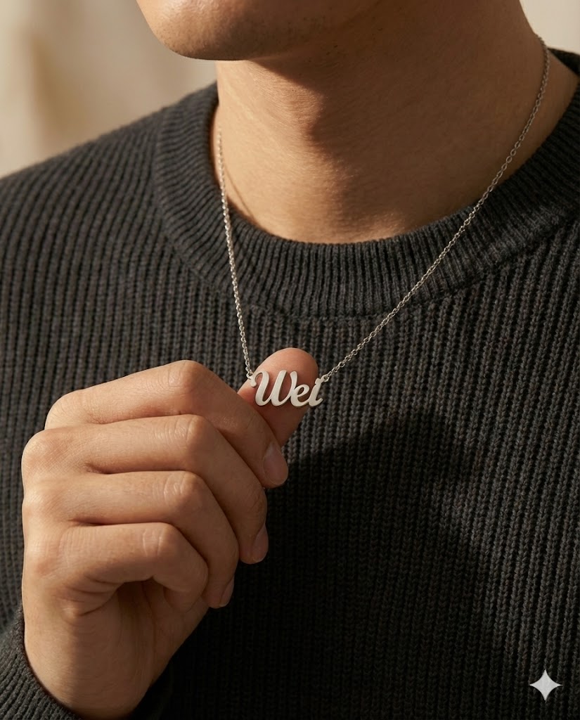 Wei - Stainless Steel custom name necklace preview
